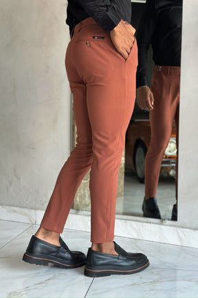 Calça Milano Com Regulagem - Terracota