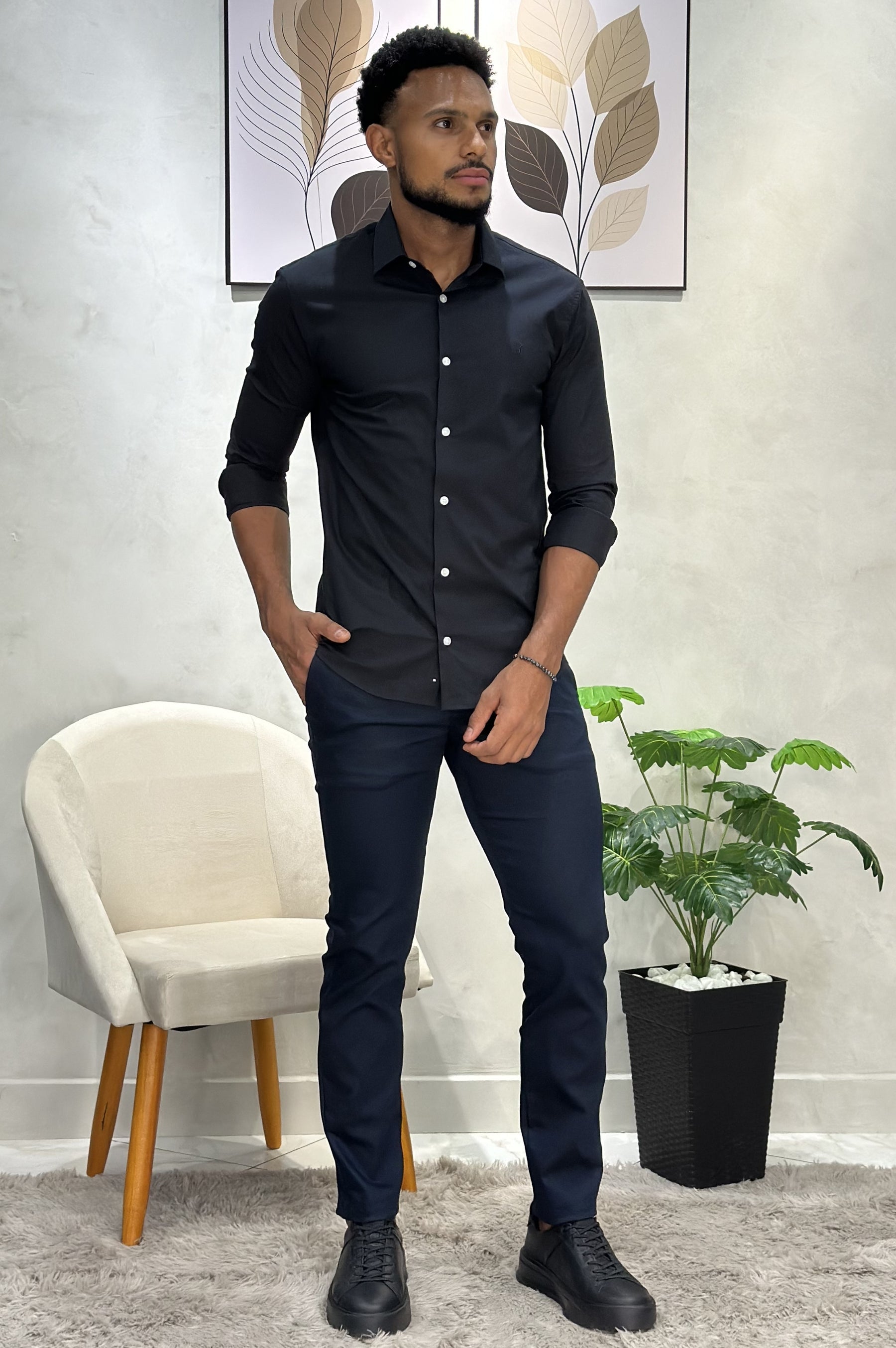 Calça Alfaiataria com regulagem VERSA