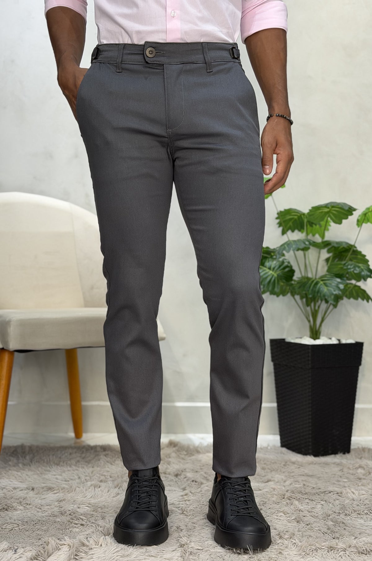 Calça Alfaiataria com regulagem VERSA