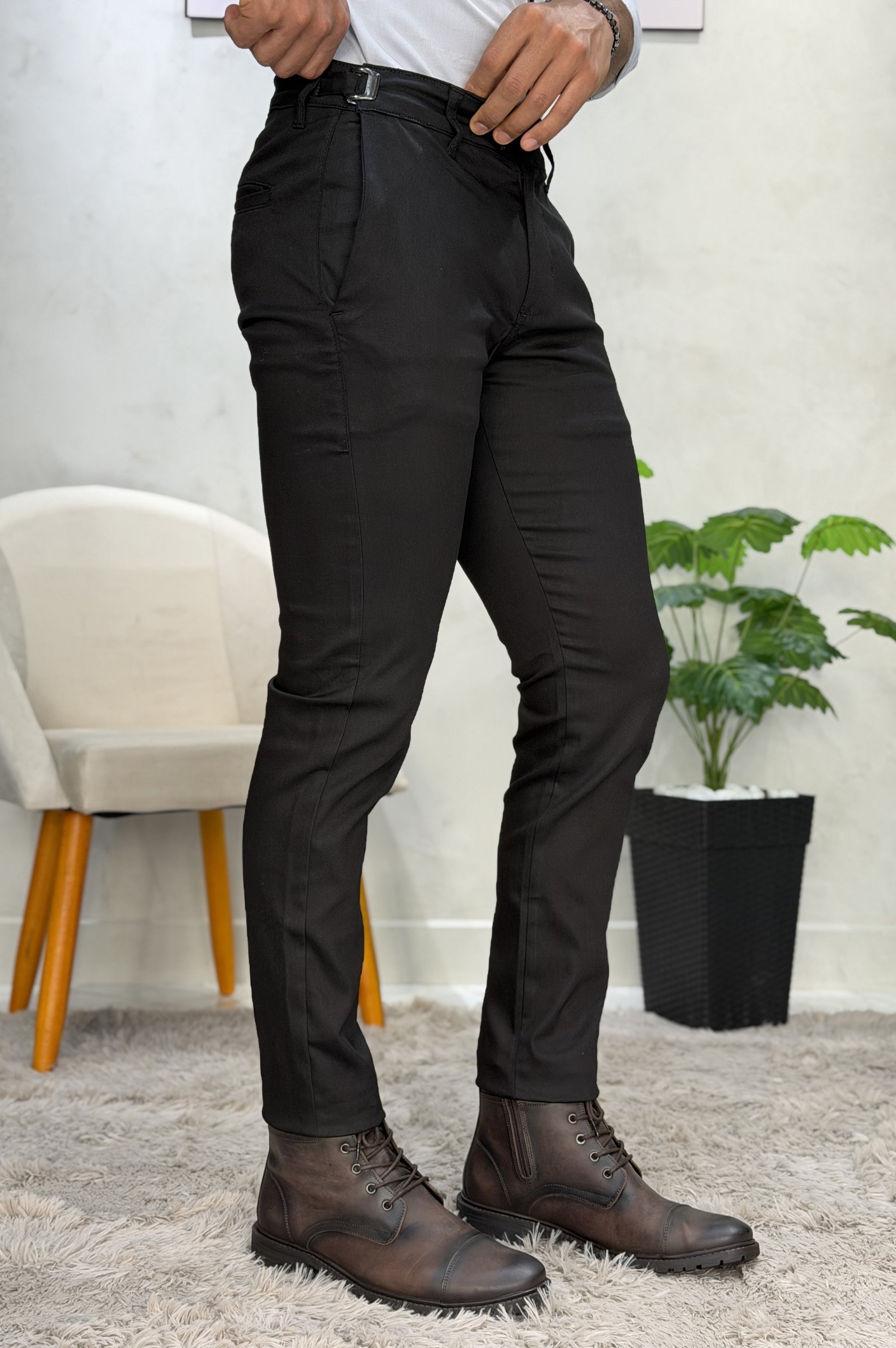 Calça Alfaiataria com regulagem VERSA