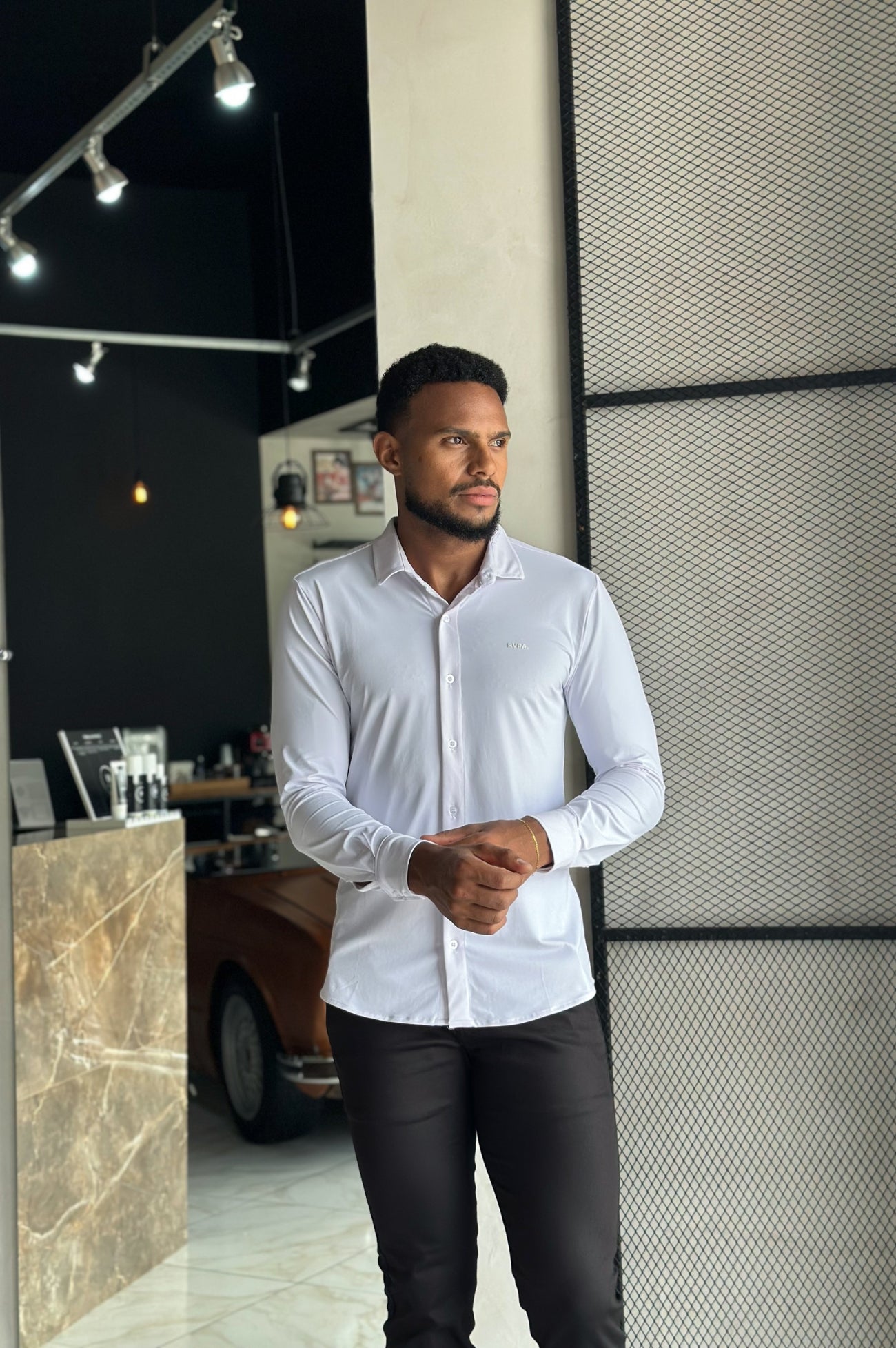 Camisa Soft Tech Manga Longa - Branco