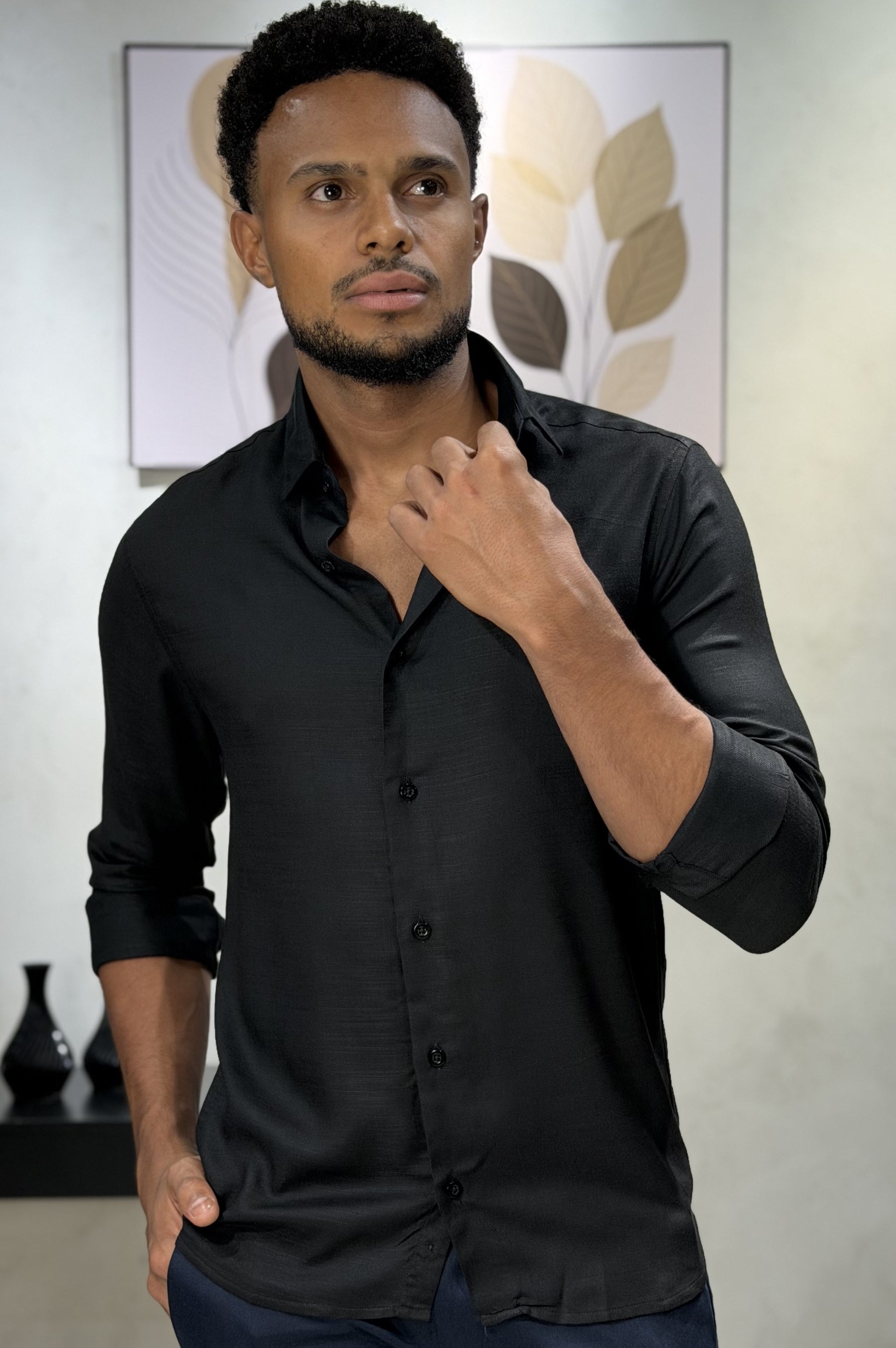 Camisa Viscose Flow