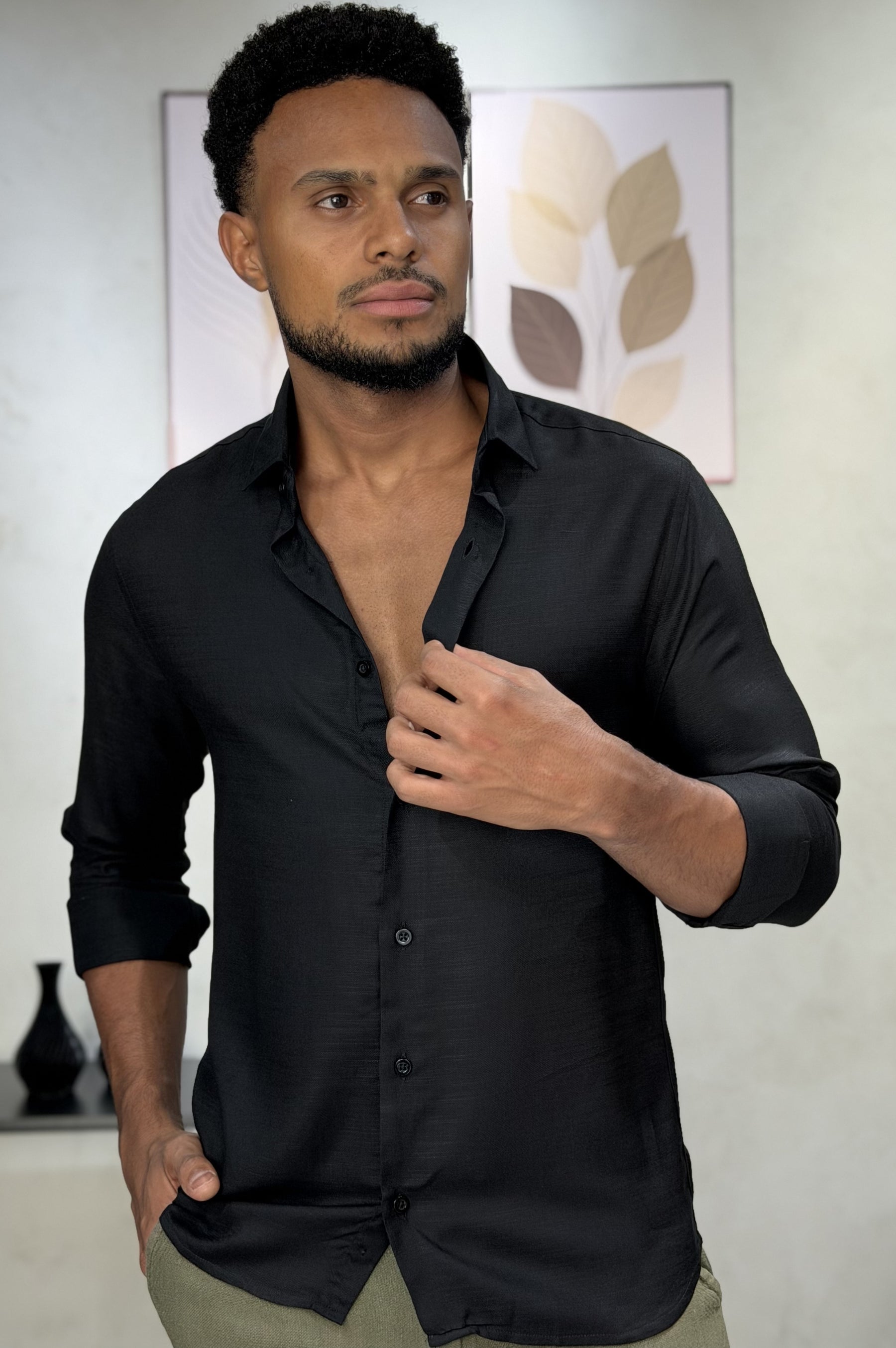 Camisa Viscose Flow