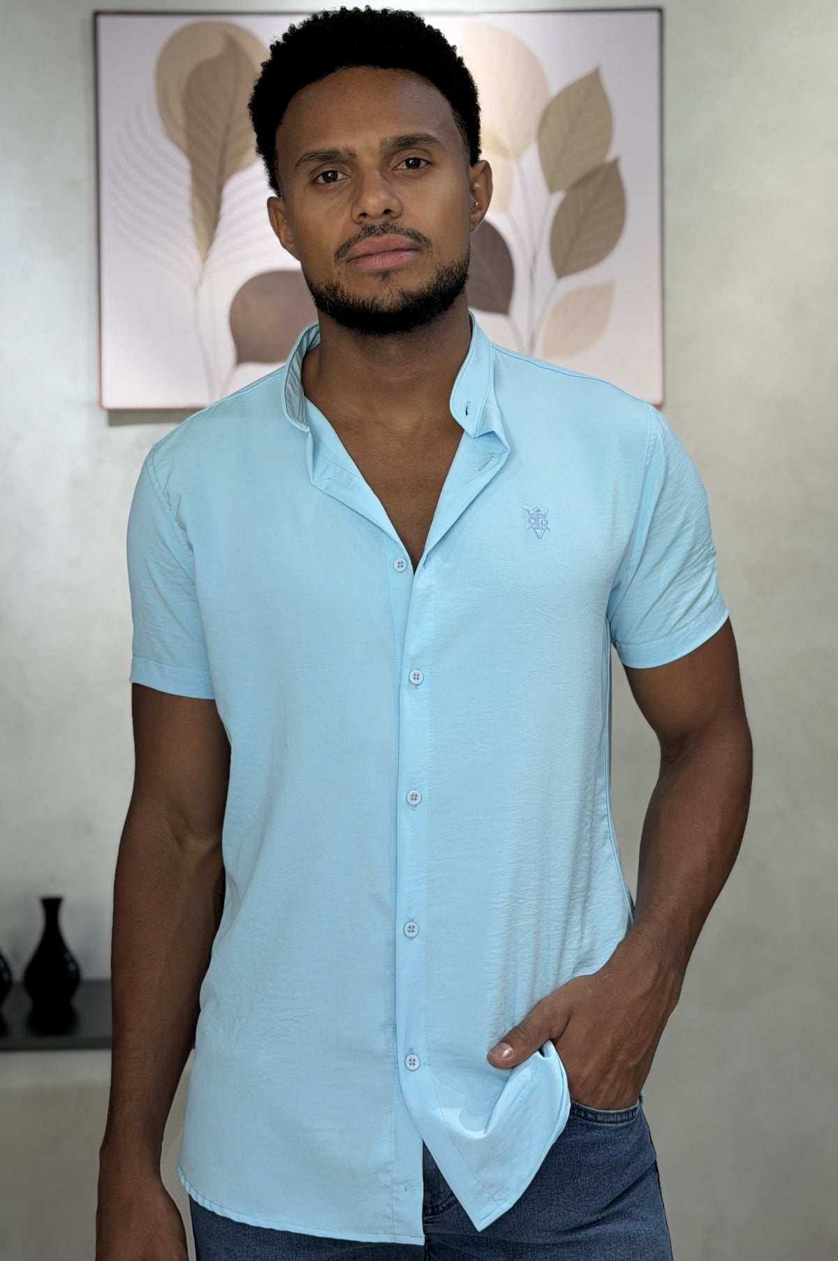 Camisa Dubai Manga Curta - Gola Padre