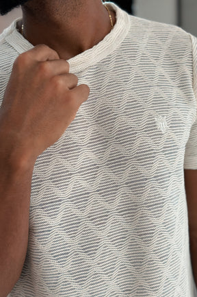 Camiseta Core Texturizada - Off White