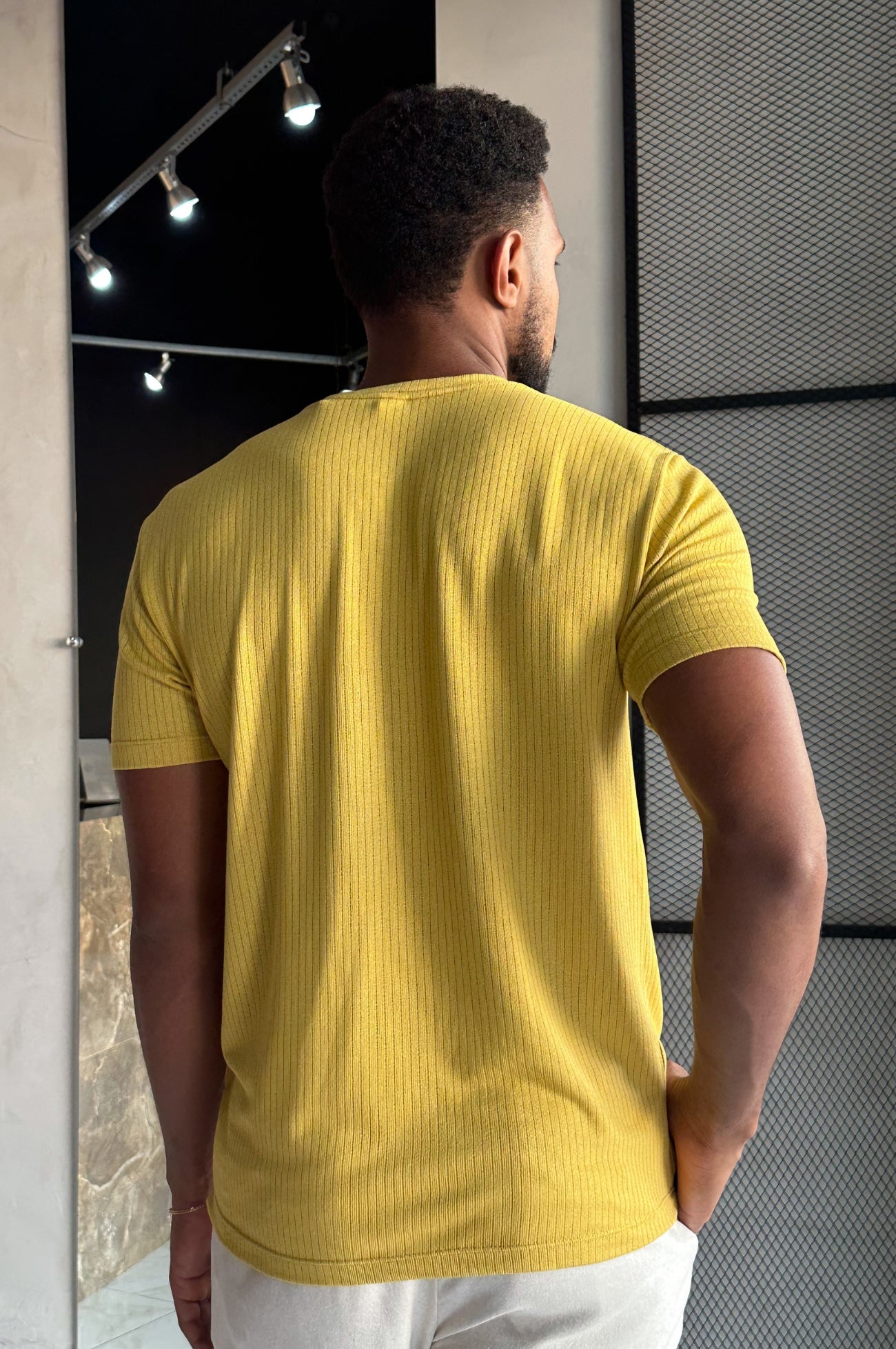 Camiseta leve - Amarelo