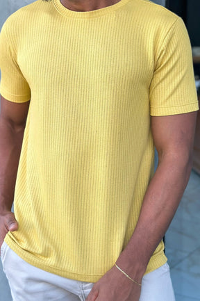 Camiseta leve - Amarelo