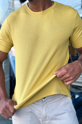 Camiseta leve - Amarelo