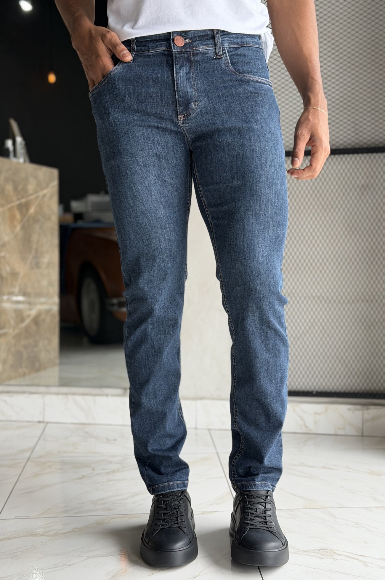 Calça Jeans Classic Blue
