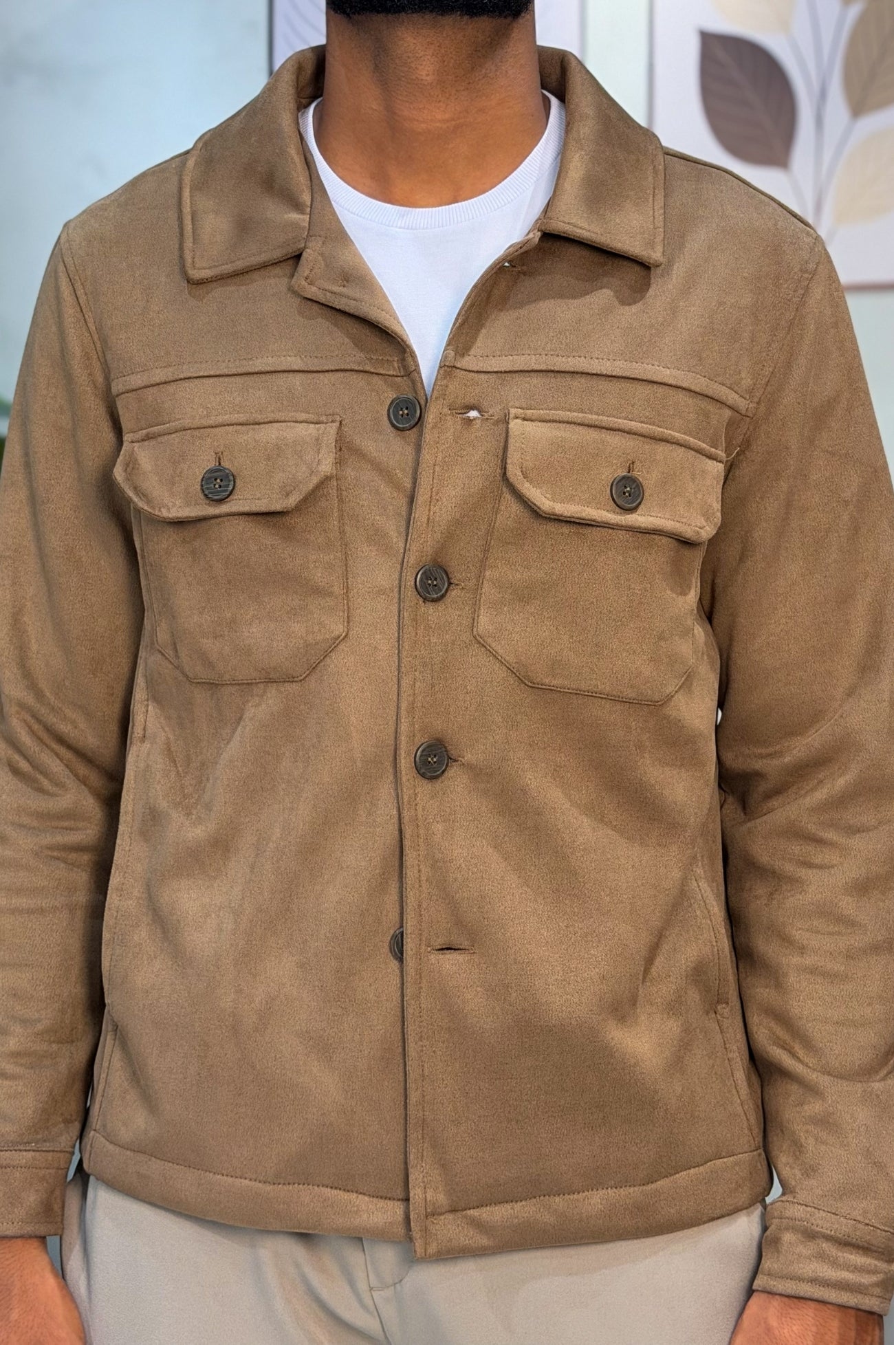 Jaqueta Suede