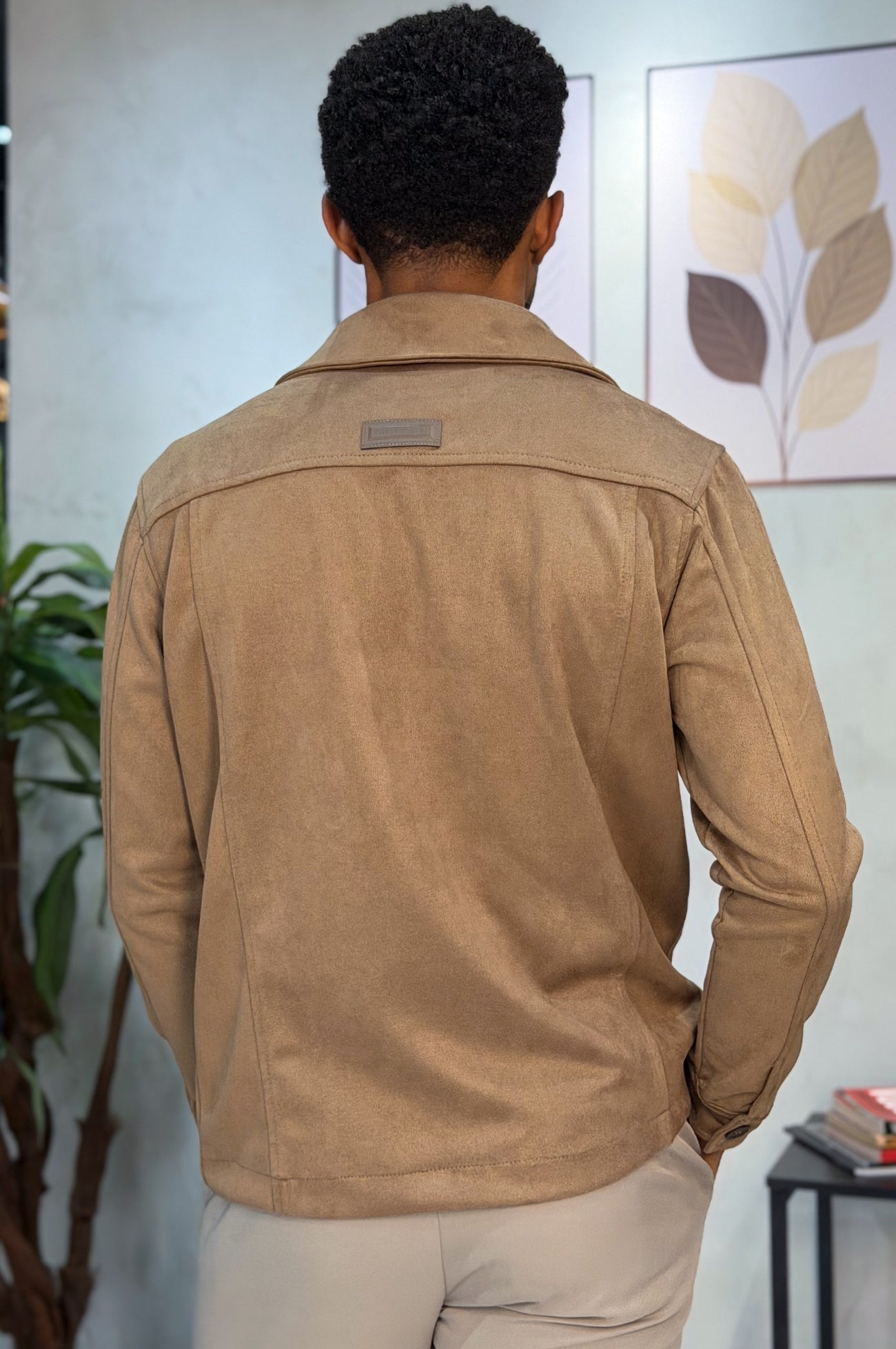 Jaqueta Suede