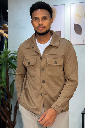 Jaqueta Suede