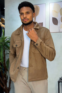 Jaqueta Suede