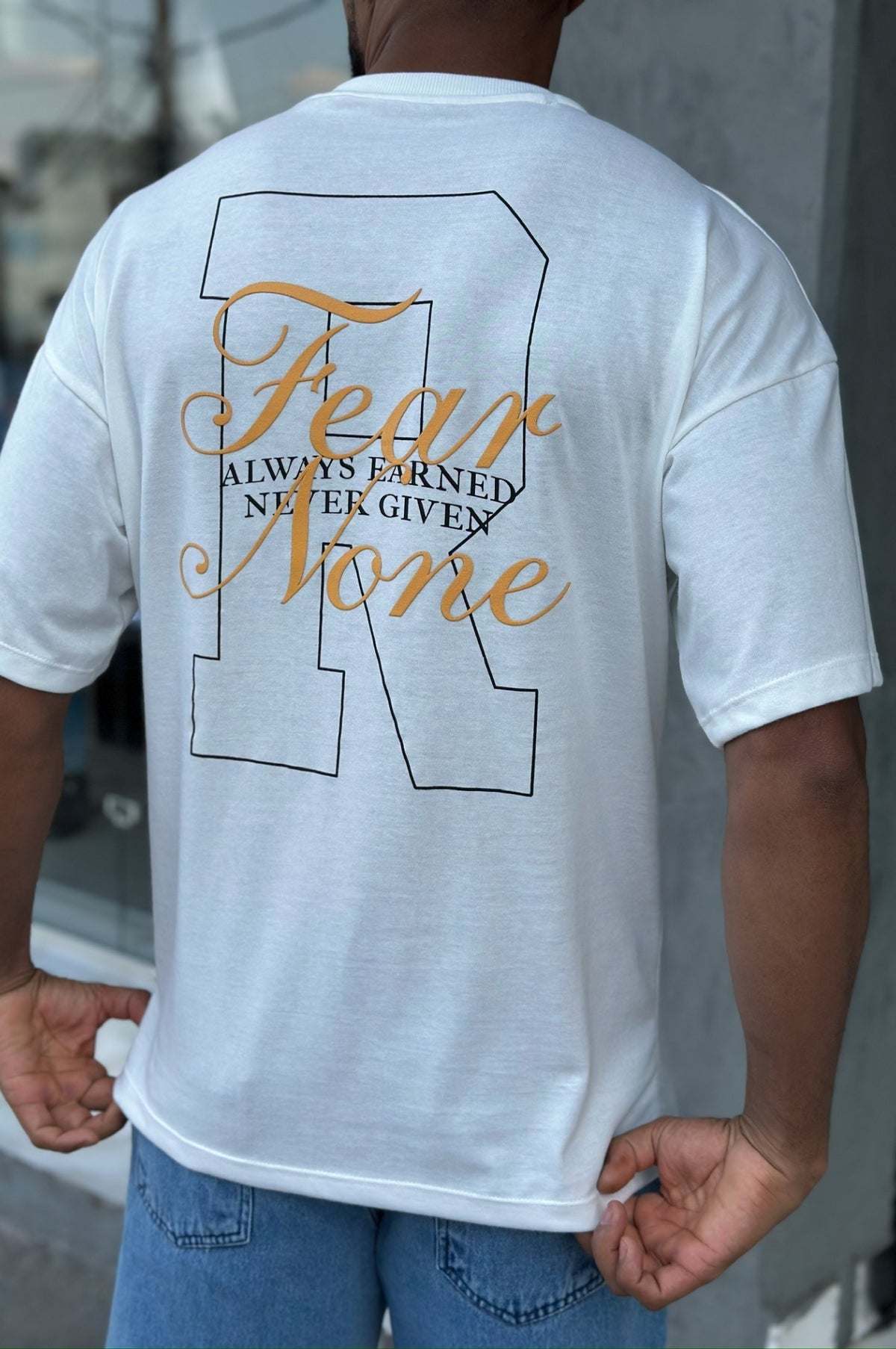 Oversized Fear None OFF