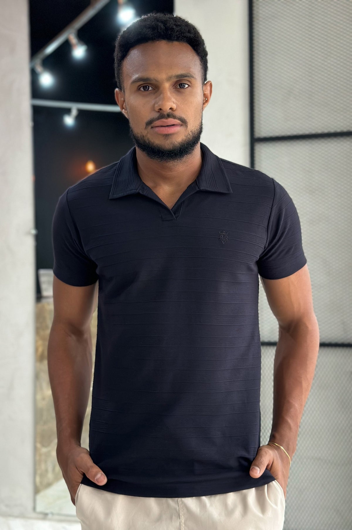 Polo Cubana Creta - Preta