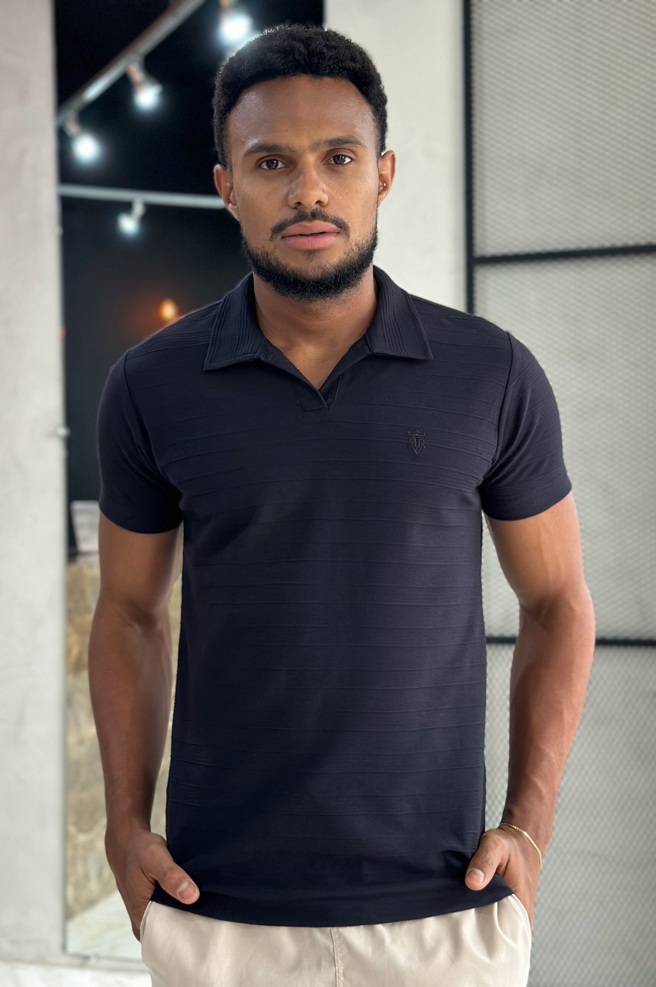 Polo Cubana Creta - Preta