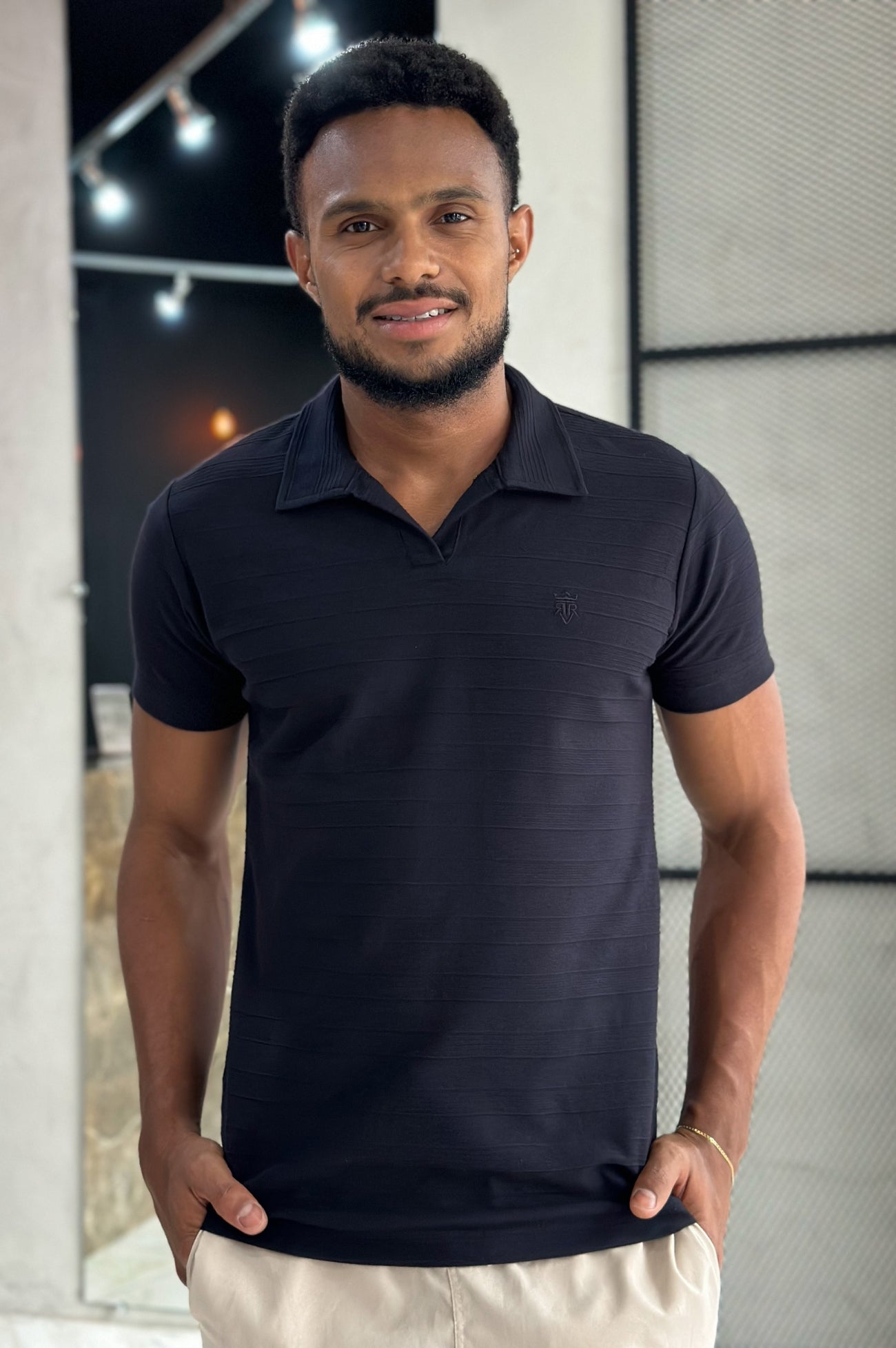 Polo Cubana Creta - Preta