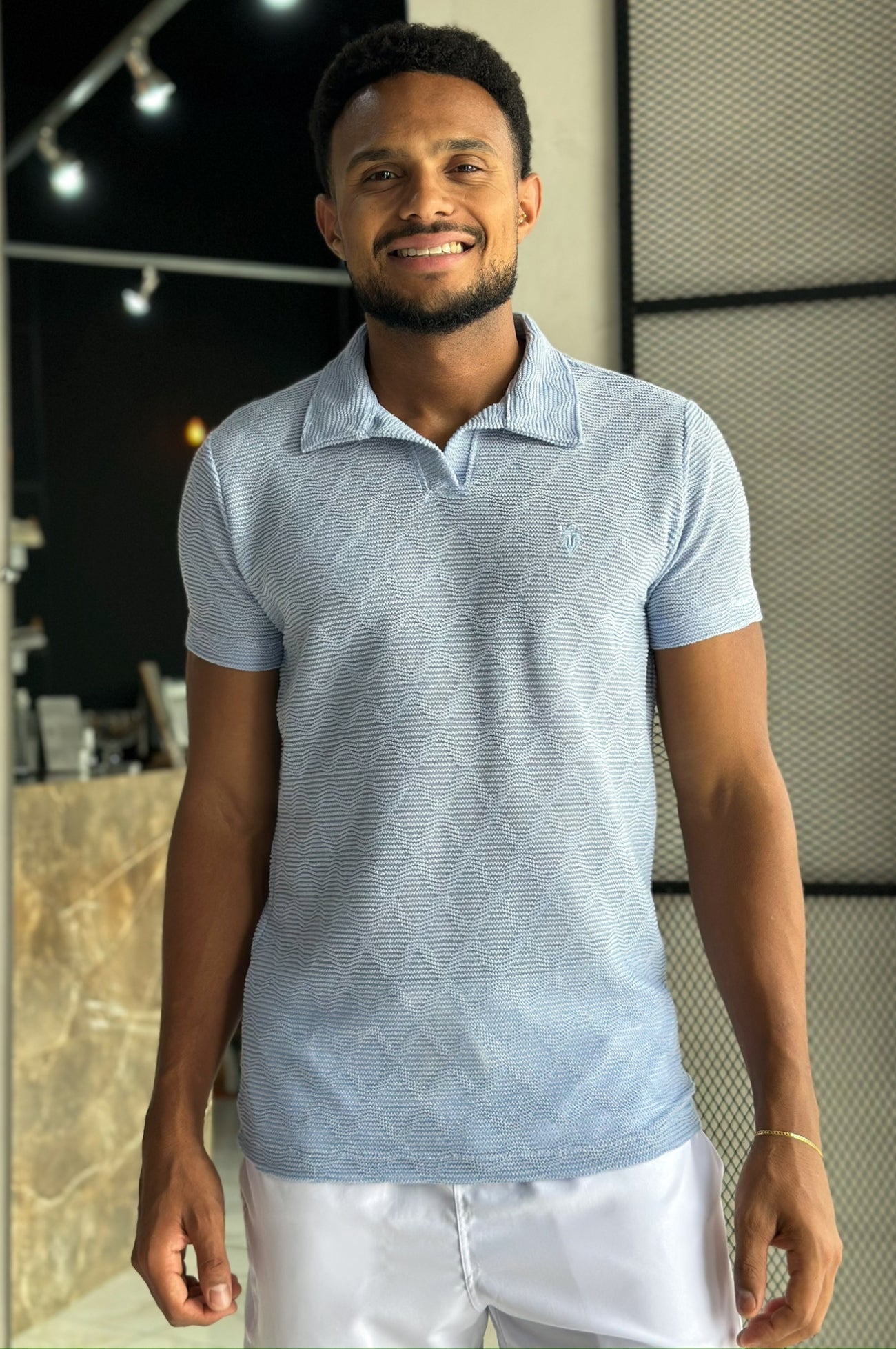 Polo Cubana Texas – Azul Bebê