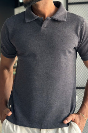 Polo Endurace Texturizada - Preto