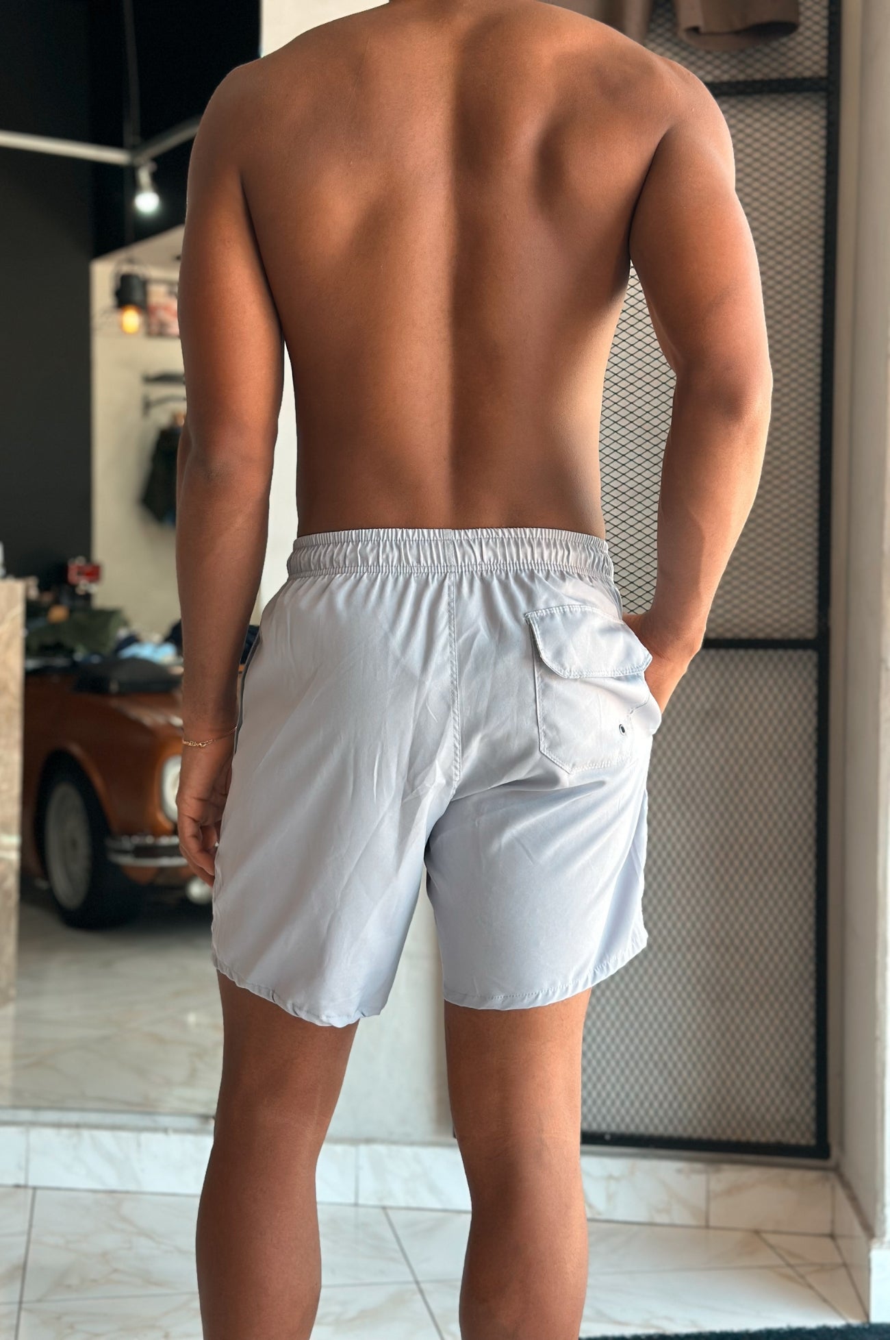 Short Premium - Cinza