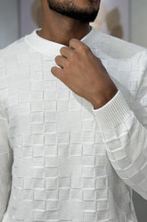 Suéter Tricot 3D Block