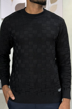 Suéter Tricot 3D Block