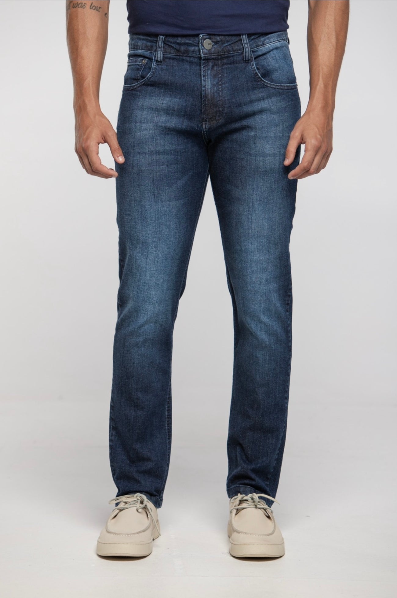Calça Jeans Luke Slim Azul