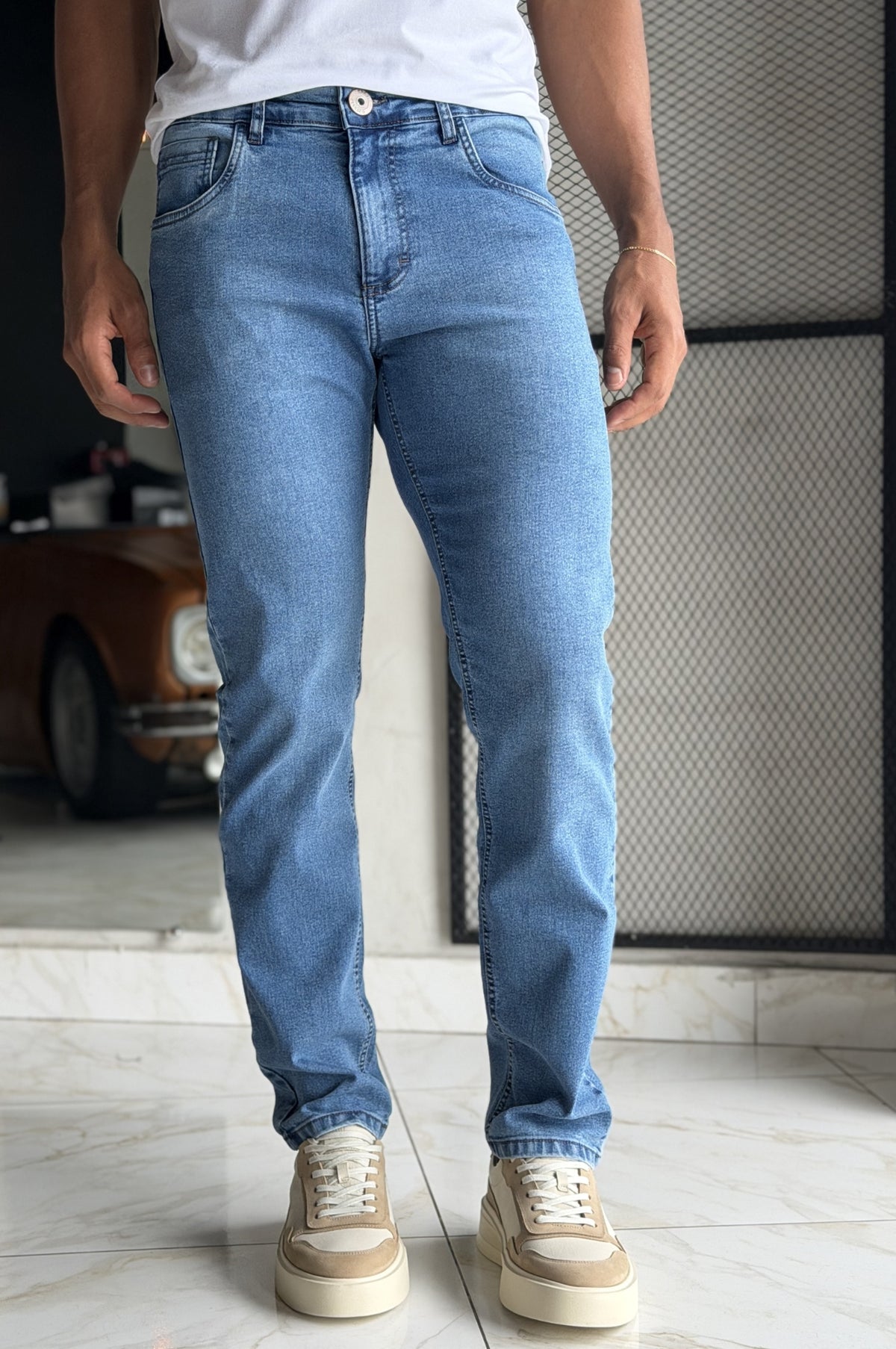 Calça Jeans Vintage Light