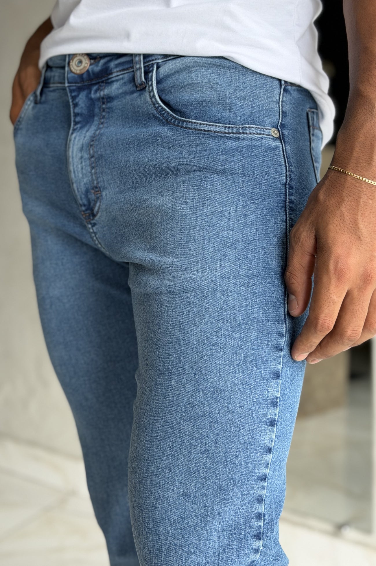 Calça Jeans Vintage Light