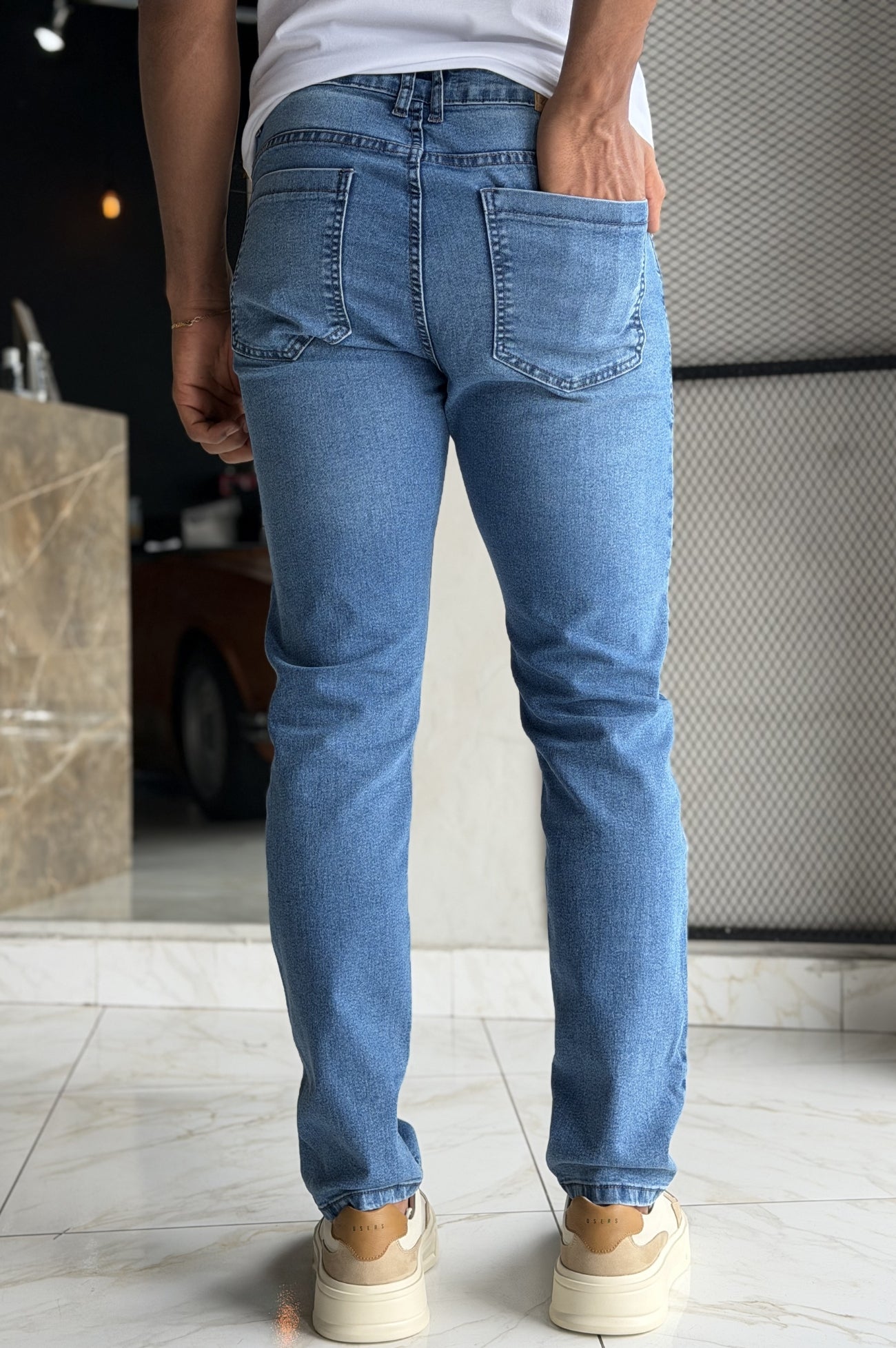Calça Jeans Vintage Light